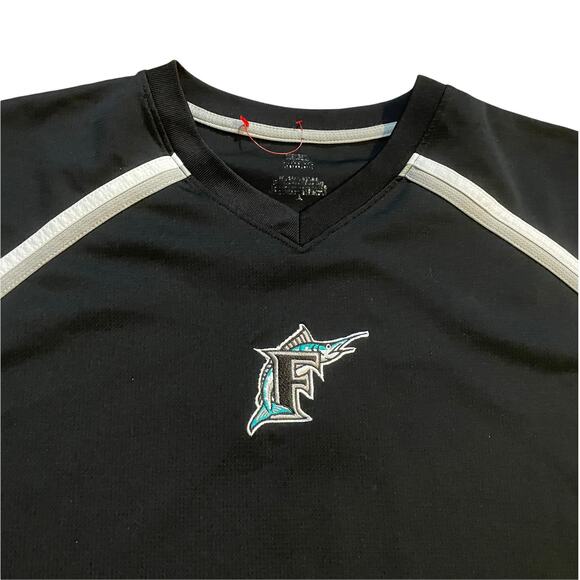 Vintage Florida Marlins Baseball Warm-Up XL - Picture 2 of 4